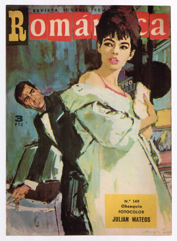 Romántica revista juvenil Femenina Nº 149  Ibero Mundial de Ediciones  1961