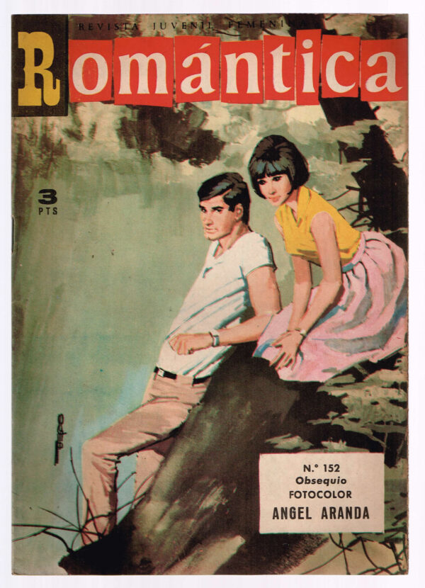 Romántica revista juvenil Femenina Nº 152  Ibero Mundial de Ediciones  1961