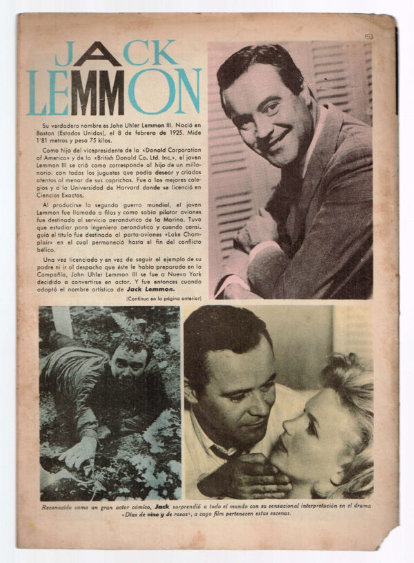 Romántica revista juvenil Femenina Nº 153  Ibero Mundial de Ediciones  1961 - Imatge 2