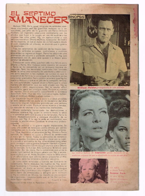 Romántica revista juvenil Femenina Nº 158  Ibero Mundial de Ediciones  1961 - Imatge 2