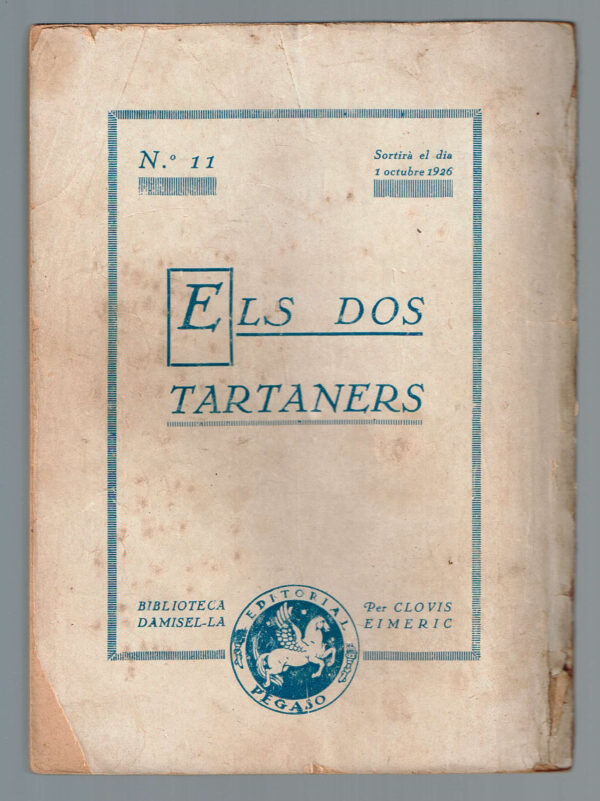 Mas de les Eures, El   Biblioteca Damisel·la  Nº 10   1926 - Imatge 2